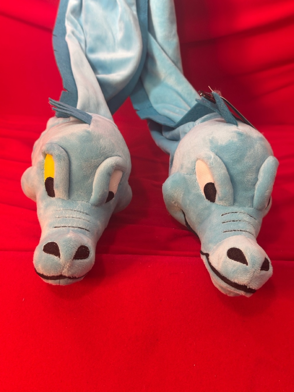 Disney Blue Plush Character Tag - Villains